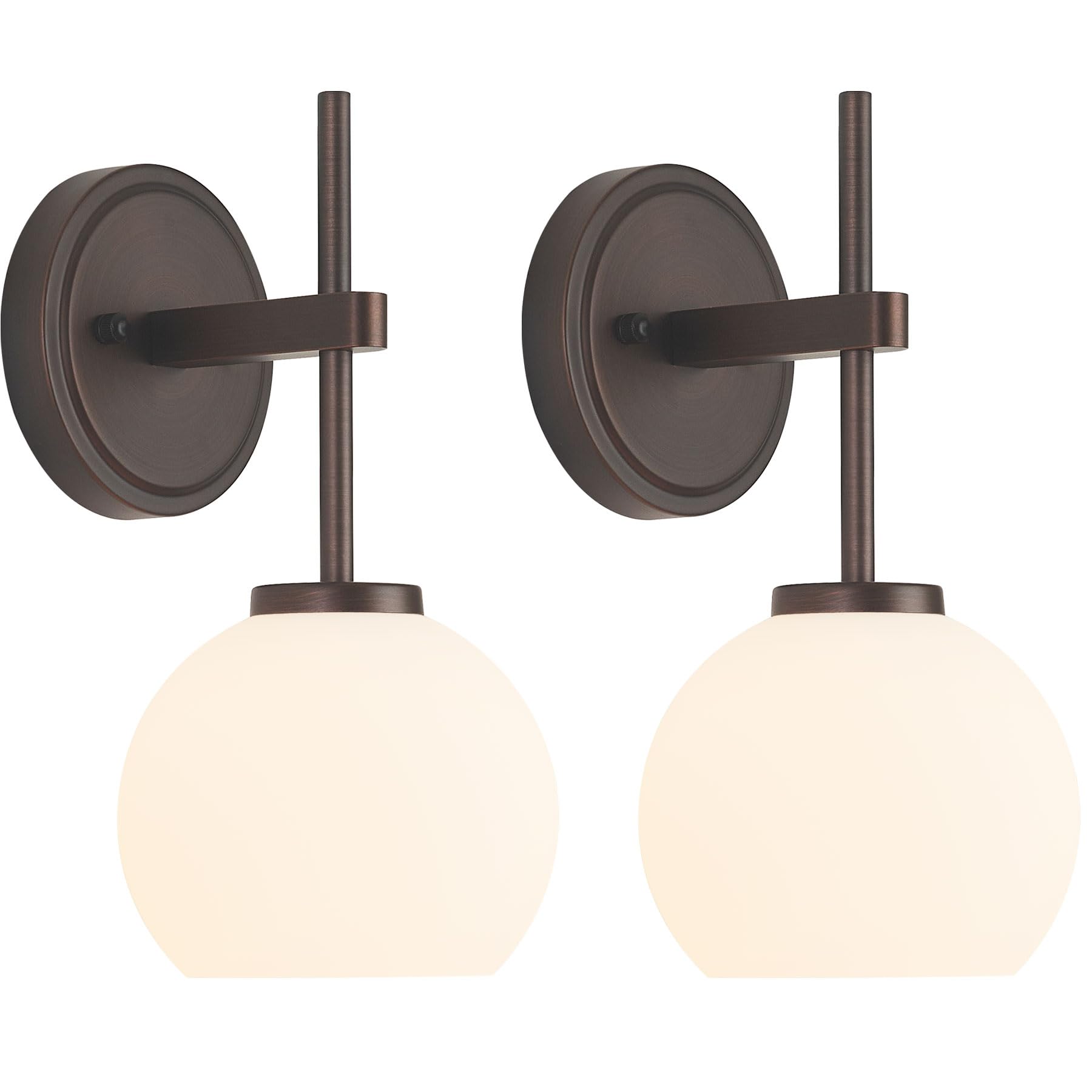 Wireless Wall Sconces with Remote Control, Battery Operated Wall Sconce Set of 2, Black & Gold Rechargeable Dimmable Wall Light for Bedroom Living room Bathroom Hallway Entryway Stairwell, 3000K