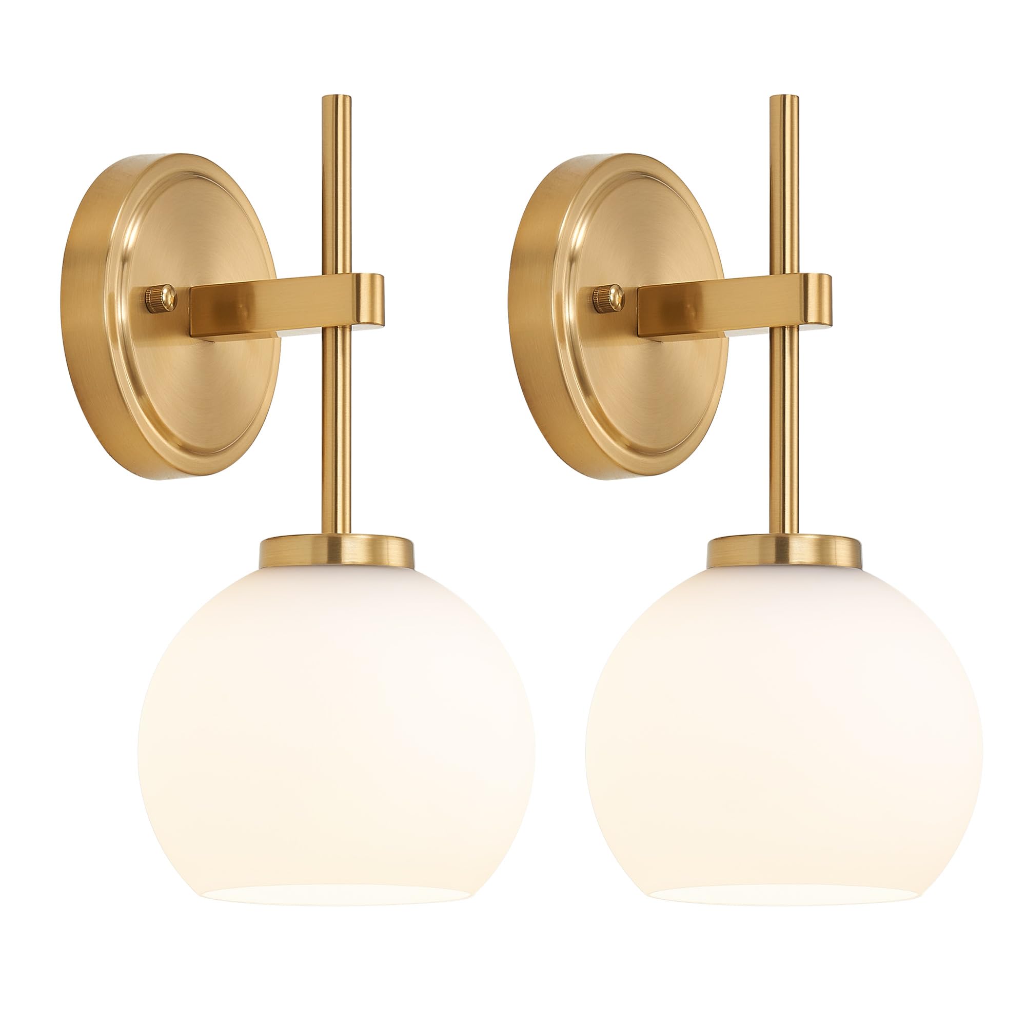 Wireless Wall Sconces with Remote Control, Battery Operated Wall Sconce Set of 2, Black & Gold Rechargeable Dimmable Wall Light for Bedroom Living room Bathroom Hallway Entryway Stairwell, 3000K