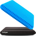 Hvllyan Gel Seat Cushion for Long Sitting (Thick & Extra Large), Gel Cushion for Wheelchair Soft, Chair Cushion, Car Seat Cushion Breathable, for Office Chair for Hip Pain