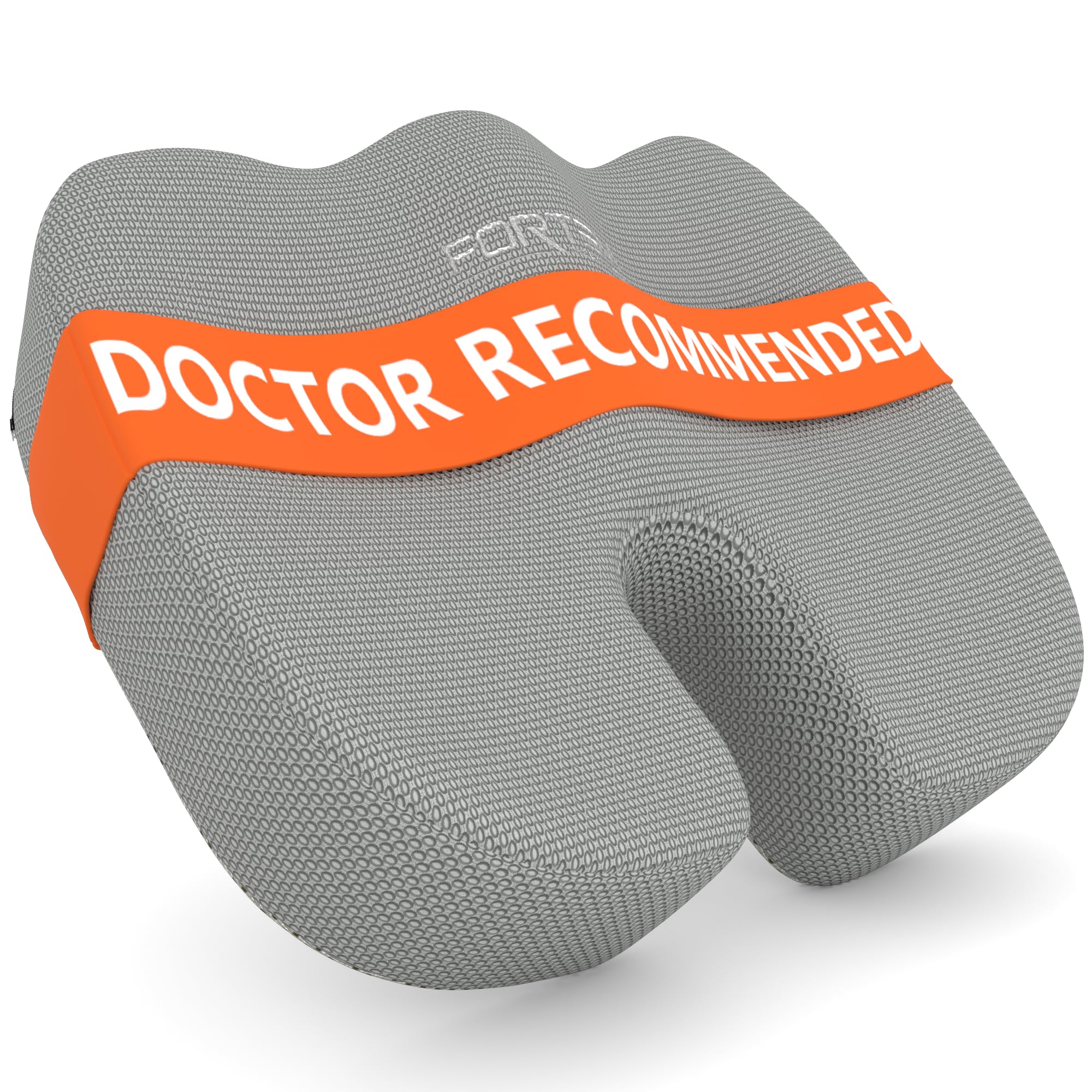 FORTEM Seat Cushion, Office Chair Cushion, Desk Chair Memory Foam, Sciatica Coccyx Tailbone Pain Relief, Pressure Relief, Sitting Pad, for Long Gaming & Sitting, Washable Cover, Non Slip