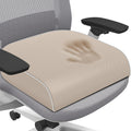 SweetSlubr Seat Cushion for Tailbone Pain Relief, Office Chair Cushion, Memory Foam Large Cushion with Non-Slip Cover for Soft Support at Office Chair, Car Seat, Airplane, Floor Pillow, Black/Large